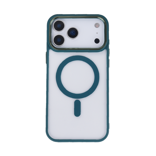 [CS-I17P-CFC-GR] Clear Focus Case with Magsafe for iPhone 17 Pro - Green