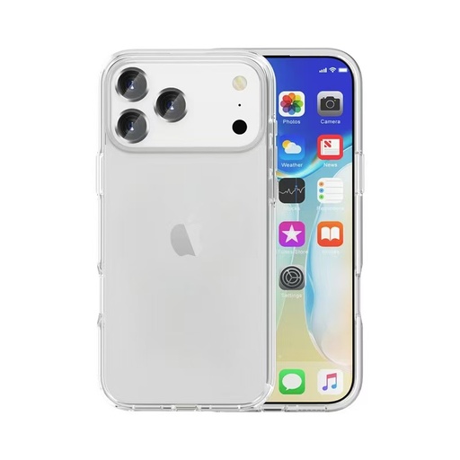 [CS-I17P-TSC-CLR] Prime Clear Case for iPhone 17 Pro - Clear