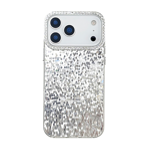 [CS-I17P-GSH-WH] Glamor Shiny Case for iPhone 17 Pro - White