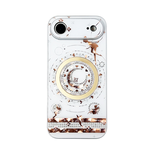 [CS-I17A-GFL-WH] Golden Fairy Luxury Case for iPhone Air - White