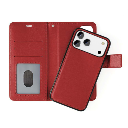 [CS-I17A-CMC-RD] Classic Magnet Wallet Case for iPhone Air - Red