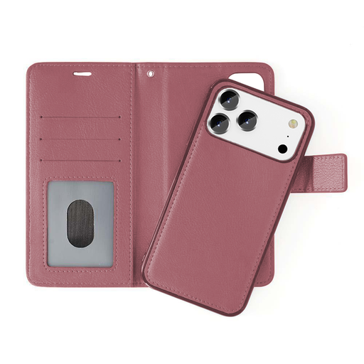[CS-I17A-CMC-ROGO] Classic Magnet Wallet Case for iPhone Air - Rose Gold