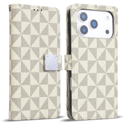 [CS-I17P-TWC-YL] Triangle Wallet Case for iPhone 17 Pro - Yellow