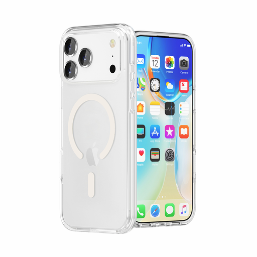 [CS-I17P-MTSC-CLR] Prime Clear Case with Magsafe for iPhone 17 Pro - Clear