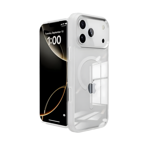 [CS-I17A-MWC-WH] Metal Wireless Charging Case for iPhone Air - White