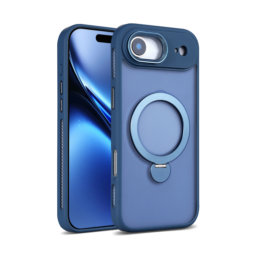 [CS-I17A-RSC-DBL] Rotating Stand Case with Magsafe for iPhone Air - Dark Blue
