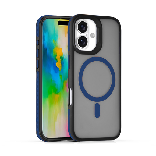 [CS-I17-PBC-DBL] Polarized Bumper Case with Magsafe for iPhone 17 - Dark Blue