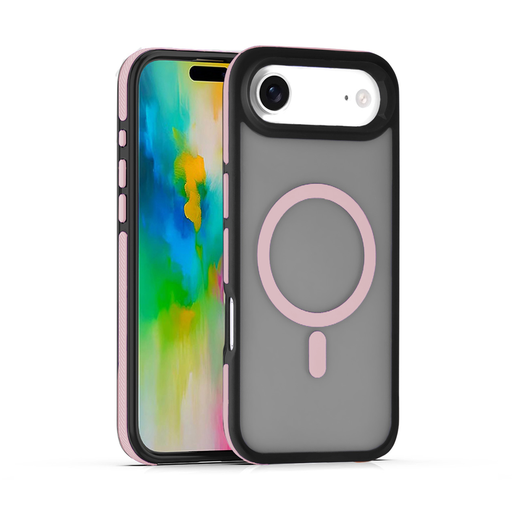 [CS-I17A-PBC-PN] Polarized Bumper Case with Magsafe for iPhone Air - Pink