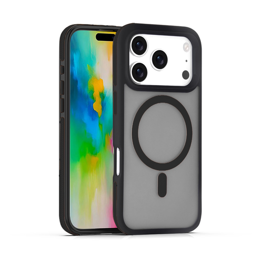 [CS-I17P-PBC-BK] Polarized Bumper Case with Magsafe for iPhone 17 Pro - Black