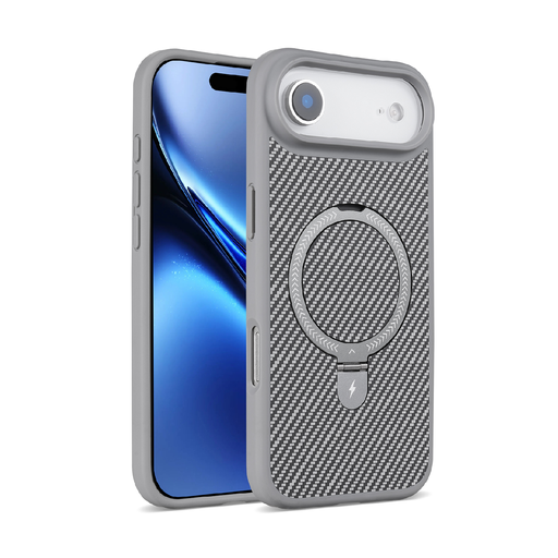 [CS-I17A-CRBS-GY] Carbon Stand  Case with Magsafe for iPhone Air - Gray