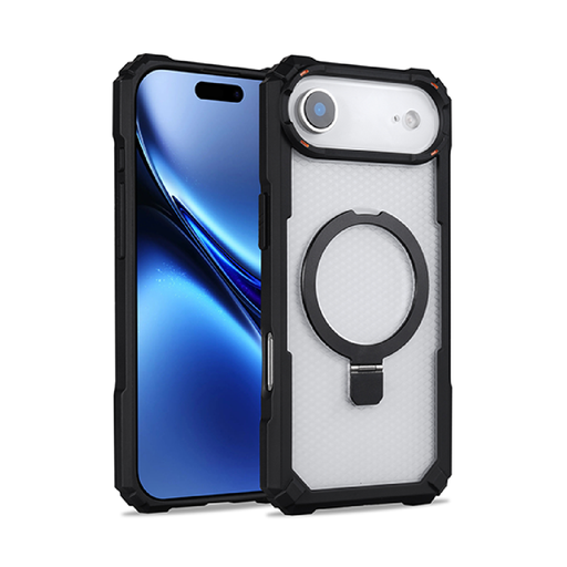 [CS-I17A-RUG-BK] Rugged Stand Case for iPhone Air - Black