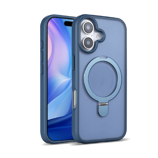 [CS-I17-MSCL-DBL] MagStand Case for  iPhone 17 - Dark Blue