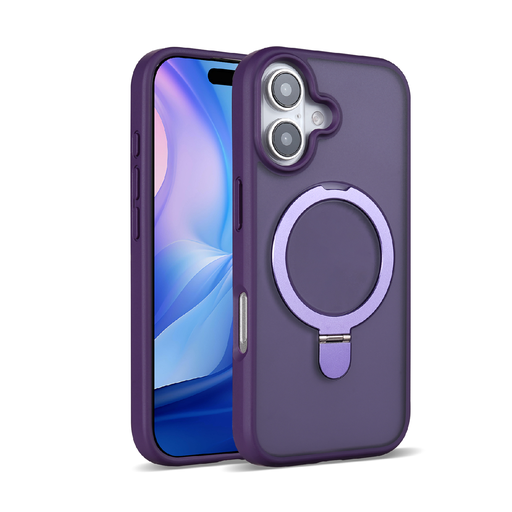 [CS-I17-MSCL-PU] MagStand Case for  iPhone 17 - Purple