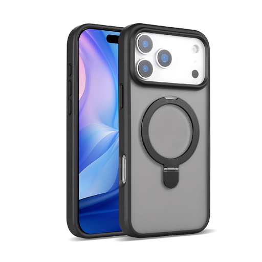 [CS-I17P-MSCL-BK] MagStand Case for  iPhone 17 Pro - Black
