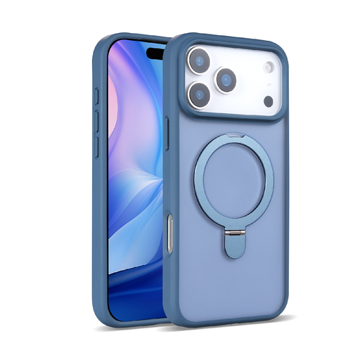 [CS-I17P-MSCL-DBL] MagStand Case for  iPhone 17 Pro - Dark Blue