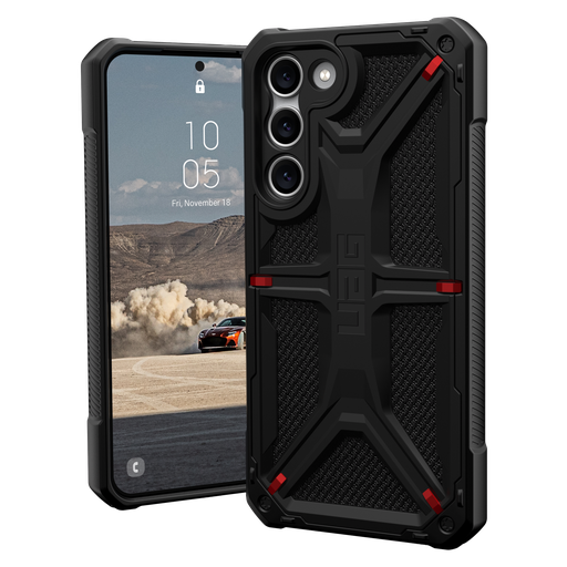 [214130113940] Urban Armor Gear Uag - Monarch Case For Samsung Galaxy S23 Plus - Kevlar Black