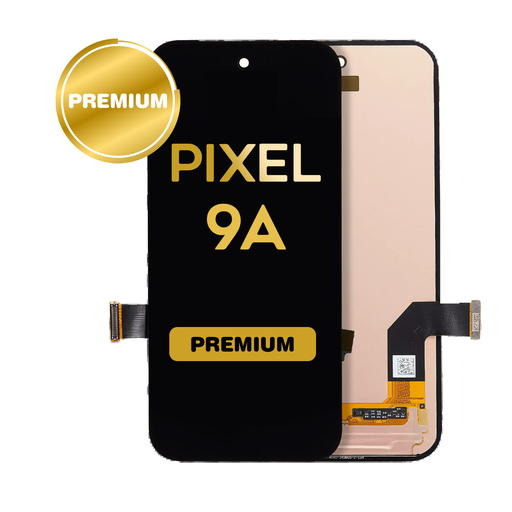 [LCD-GP9A-BK] OLED Assembly Without Frame (Without Finger Print Sensor) For Google Pixel 9a (Premium) (All Colors)