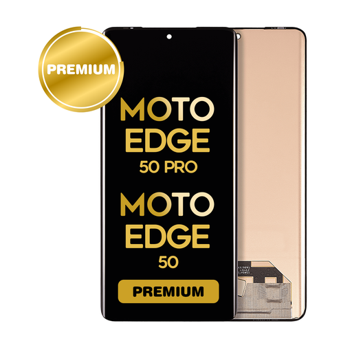 [LCD-XT2403-BK] OLED Assembly Without Frame For Motorola Moto Edge 50 Pro (XT2403 / 2024) / Moto Edge 50 (XT2407-3 / 2024) (Premium) (All Colors)