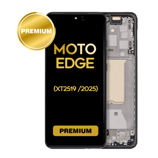 [LCD-XT2519-WF-DGR] OLED Assembly With Frame For Motorola Moto Edge（XT2519 / 2025) (Premium) (Deep Forest)