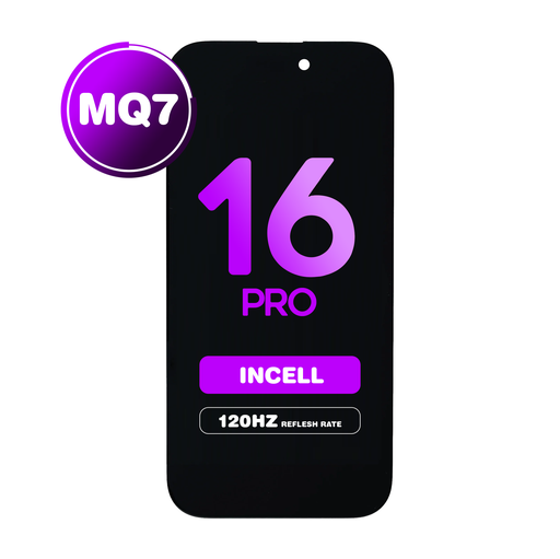 [LCD-I16P-INC-120] LCD Assembly for iPhone 16 Pro 120 Hz (MQ7 / Incell) 