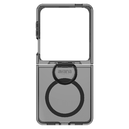 [SGB7-ACMRI-SMOK] Avana - Ice Magsafe Case With Ring For Samsung Galaxy Z Flip7 - Ice Ash