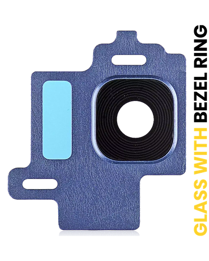 [SP-S8-BCLWBR-BL] Back Camera Lens With Bezel Ring For Samsung Galaxy S8 (Blue) (Premium)