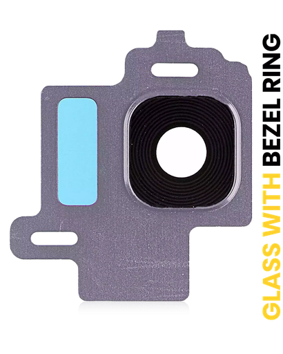 [SP-S8-BCLWBR-GRY] Back Camera Lens With Bezel Ring For Samsung Galaxy S8 (Orchid Gray) (Premium)