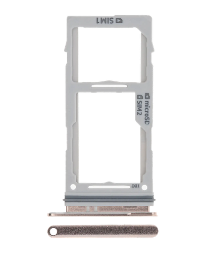 [SP-S10P-DSCT-WH] Dual Sim Card Tray For Samsung Galaxy S10 / S10 Plus / S10E (Prism White) (Premium)