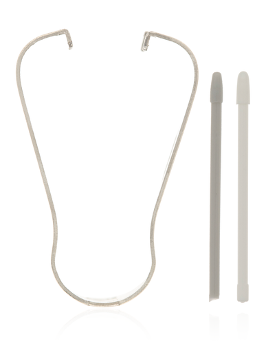 [SP-N9-STN-5P-GYWH] Stylus Nib For Samsung Galaxy Note 7 / Note 8 / Note 9 / Tab S3 9.7" (T820 / T825) / Tab S4 (T830 / T835) (Gray / White) (5 Pack) (Premium)