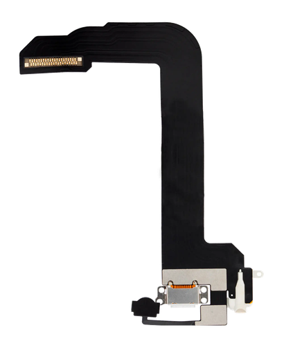 [SP-IPT7-HJWCPFC-WH] Headphone Jack With Charging Port Flex Cable For iPod Touch 6 / iPod Touch 7 (White) (Premium)