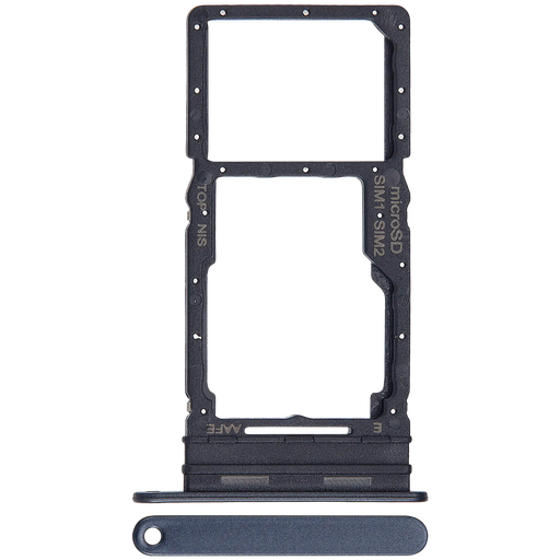 [SP-A165-DSCT-MDBL] Dual Sim Card Tray For Samsung Galaxy A16 4G (A165 / 2024) (Premium) (Midnight Blue)