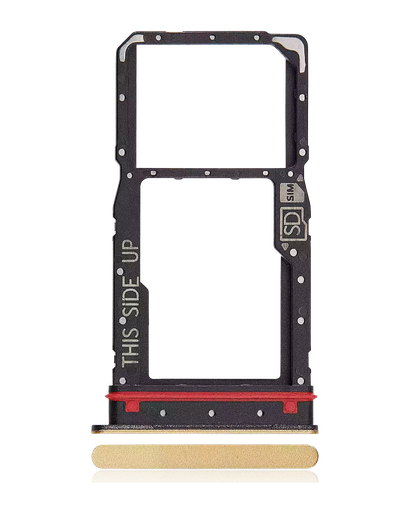 [SP-XT2417-SCT-GO] Sim Card Tray For Motorola Moto G 5G (XT2417 / 2024) (Gold) (Premium)