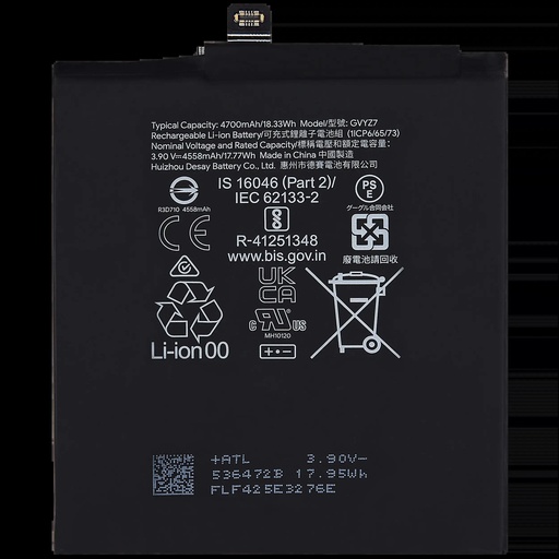 [BAT-GP9-GVYZ7] Battery For Google Pixel 9 / 9 Pro (GVYZ7) (Ground Shipping Only) (Premium)