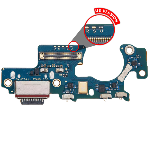 [SP-ZFL6-CPB-F741U-US] Charging Port Board For Samsung Galaxy Z Flip 6 (F741U) (Premium) (US Version)