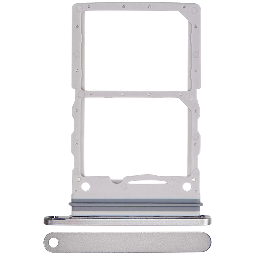 [SP-ZFL6-DSCT-SLV] Dual Sim Card Tray For Samsung Galaxy Z Flip 6 (F741) (Premium) (Silver Shadow)
