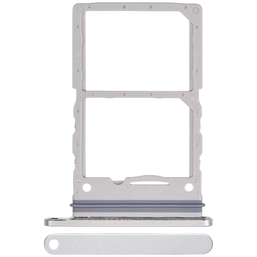 [SP-ZFL6-DSCT-WH] Dual Sim Card Tray For Samsung Galaxy Z Flip 6 (F741) (Premium) (White)