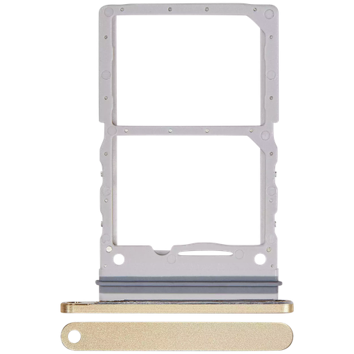 [SP-ZFL6-DSCT-YEL] Dual Sim Card Tray For Samsung Galaxy Z Flip 6 (F741) (Premium) (Yellow)
