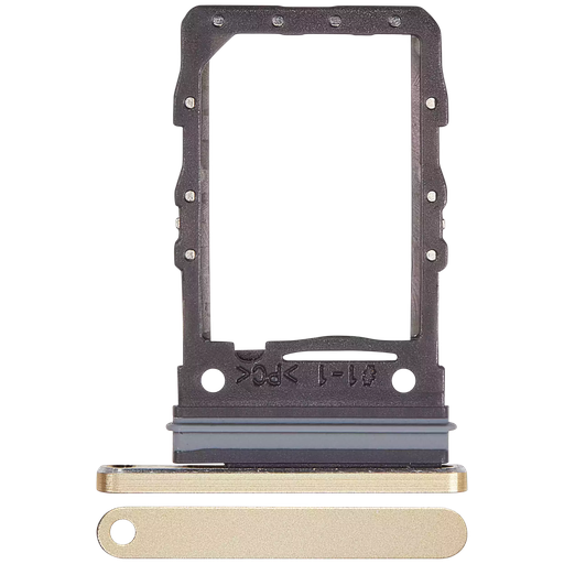 [SP-ZFL6-SSCT-YEL] Single Sim Card Tray For Samsung Galaxy Z Flip 6 (F741) (Premium) (Yellow)