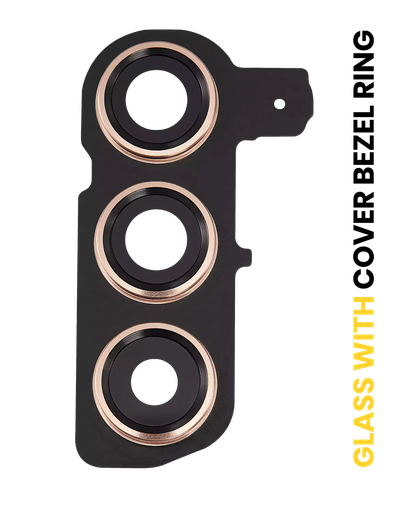 [SP-S24-BCLWCBR-OR] Back Camera Lens With Cover Bezel Ring For Samsung Galaxy S24 5G (Premium) (Sandstone Orange)