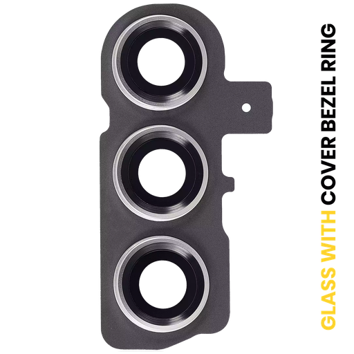 [SP-S23P-BCLWCBR-LGR] Back Camera Lens With Cover Bezel Ring For Samsung Galaxy S23 5G / S23 Plus 5G (Lime) (Premium)