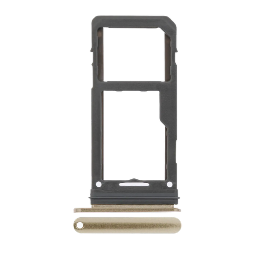 [SP-S8P-DSCT-GO] Dual Sim Card Tray For Samsung Galaxy S8 / S8 Plus (Maple Gold) (Premium)