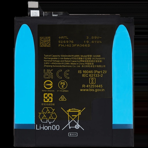 [BAT-GP9PXL-GH2MB] Battery For Google Pixel 9 Pro XL (GH2MB) (Ground Shipping Only) (Premium)