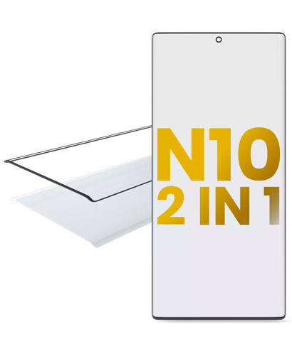 [SP-N10-21OCA] 2 in 1 Front Glass + OCA Pre-Installed For Samsung Galaxy Note 10 (Premium)