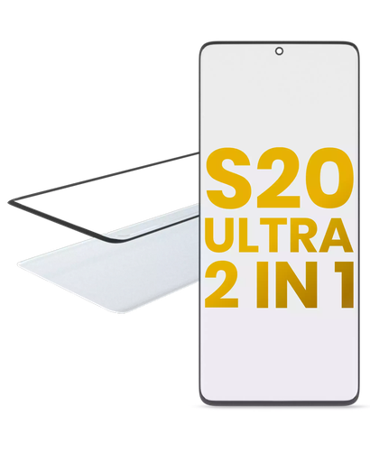 [SP-S20U-21OCA] 2 in 1 Front Glass + OCA Pre-Installed For Samsung Galaxy S20 Ultra (Premium)