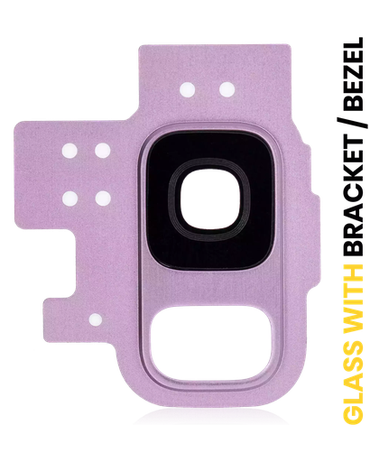 [SP-S9-BCLWBB-LL] Back Camera Lens With Bracket / Bezel For Samsung Galaxy S9 (Lilac Purple) (Premium)