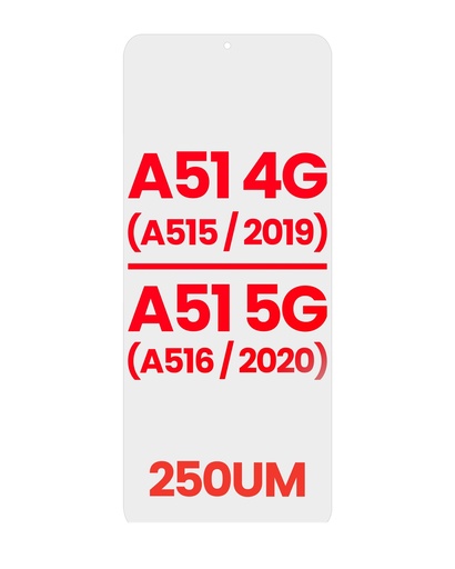 [SP-A515-OCA-250-50P] OCA For Samsung Galaxy A51 4G (A515 / 2019) / A51 5G (A516 / 2020) (50 Pack) (250um) (Premium)