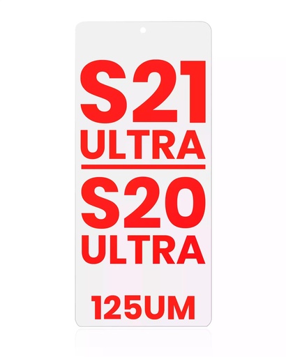 [SP-S21U-OCA-125-50P] OCA For Samsung Galaxy S21 Ultra / S20 Ultra (50 Pack) (125um) (Premium)