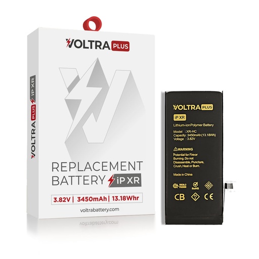 [BAT-VR-IXR-PLS-HC] VOLTRA Plus High Capacity Battery For iPhone XR (Ground Shipping Only)