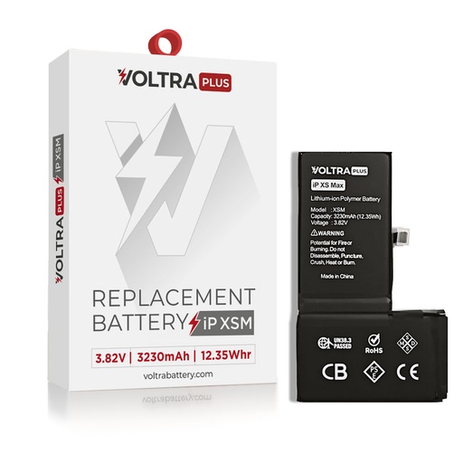 [BAT-VR-IXSM-PLS] VOLTRA Plus Battery For iPhone XS Max (Ground Shipping Only)