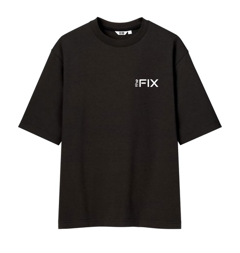 [TSHIRT-M-BK] Men's Black T-Shirt - Medium - Short Sleeve (The Fix Stores Only. Non-affiliated orders will be cancelled.)